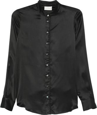 Pierre-Louis Mascia Longsleeve Shirt Adanagum - Dames - Overhemden - Zwart - S - Overhemden