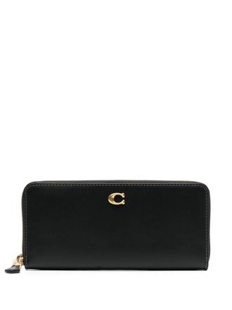 Coach Portafoglio Slim Accordion - Nero