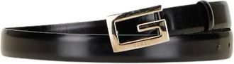 Gucci Pre-owned Belts, female, Black, Size: ONE SIZE Pre-owned Leather Belt