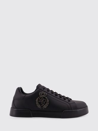 Dolce & Gabbana Sneakers Portofino Light Dolce & Gabbana in pelle con patch logo