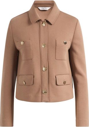Max Mara Jassen, Dames, Bruin, L, Smmsabato Jas
