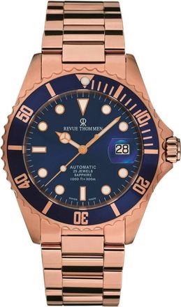 Revue Thommen Automatisch duikhorloge van roestvrij staal - Heren - Horloges - Roze - ONE Size - Accessoires
