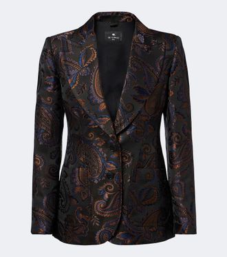 Etro Paisley jacquard blazer