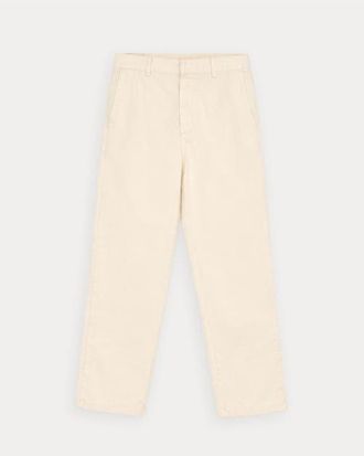 Fortela Maine Casual Cotton Trousers in Off White at Nordstrom, Size 32 Eu