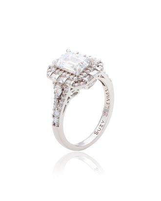 Suzy Levian Silver Cz Ring