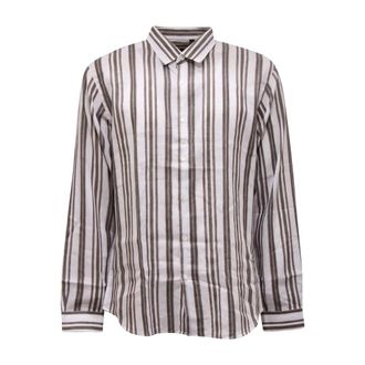 Costumein Camicia Katoen/Linnen Overhemd - Heren - Casual Overhemden - Veelkleurig - XL - Katoen - Overhemden
