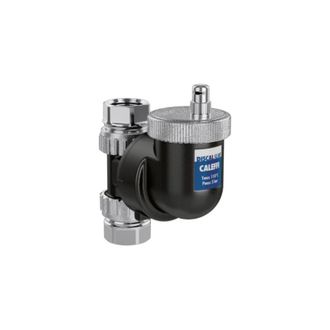 Caleffi DISCALSLIM-Disaeratore con attacchi filettati femmina Caleffi 5518 1 f