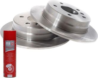 OEM Discos De Freno ms 2 Uds. Traseros Izq./d. Mercedes A (w168), Vaneo (414) 1.6-2.1 07.97-07.05 [t116] 240