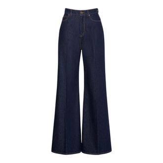 Max Mara Wkdsport Palazzo Jeans - Jeans - Mujer - Azul - S