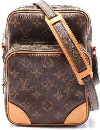 Louis Vuitton Pre-owned Cross Body Bags, female, Brown, Size: ONE SIZE Pre-owned Canvas louis-vuitton-bags