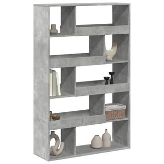 Berkfield Home Room Divider Concrete Grey 100x33x156.5 cm Engineered Wood