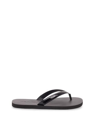 Prada Brushed Leather Sandals