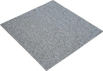 vidaXL Azulejo De Alfombra Gris Claro 50 X 50 Cm 20 Uds. Pp Y Bet&uacute;n Vidaxl