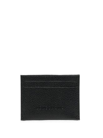 Longchamp Le Foulonn&eacute; leather cardholder - unisex - Leather - One Size - Black