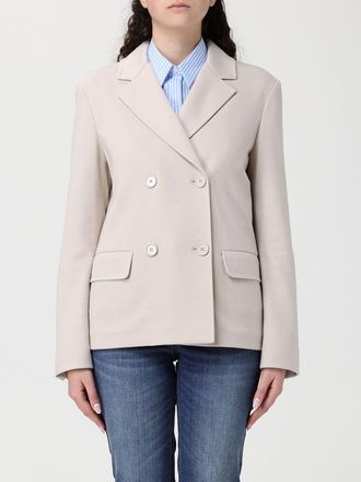 Max Mara Blazer doppiopetto Max Mara in misto cotone e viscosa
