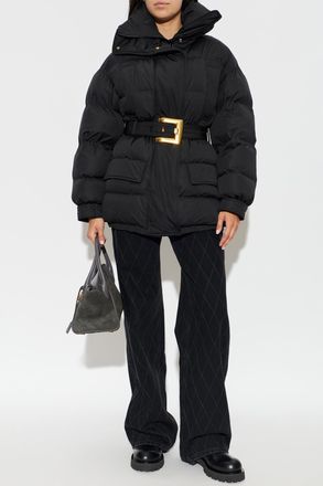 Balmain Insulated Jacket, Womens, Black