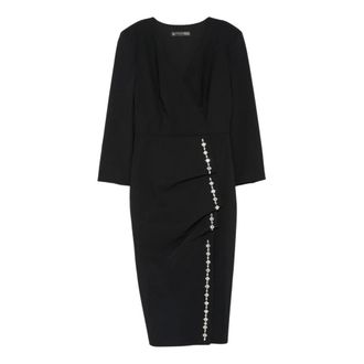 La Petite Robe Di Chiara Boni Chiara Boni La Petite Robe jurken - Dames - Jurken - Zwart - Maat: XL