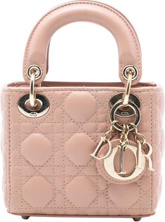 Dior Pre-owned Dior Micro Lambskin Cannage Lady Ladies VMMKABRDE30LJ0VY