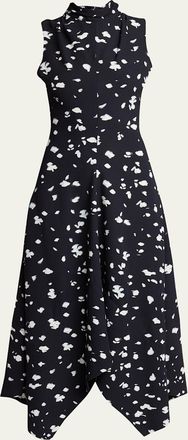 Proenza Schouler Devora Sleeveless High-Neck Dress