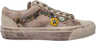 Vans LX Old Skool 36 - Heren - Schoenen - Beige - Maat: 40 1/2 EU Leer