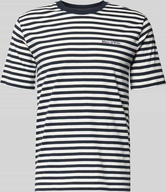 Marc O'Polo Regular Fit T-Shirt aus reiner Baumwolle in Marine, Gr&ouml;&szlig;e XXXL