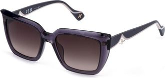 Yalea SYA248 MARGHERITA 09PX Womens Sunglasses Purple Size 54