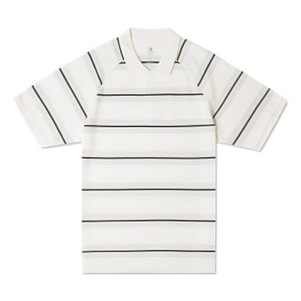 Converse Marquis Polo Shirt Asia Sizing Beige Black 10026821-A02