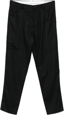 Brunello Cucinelli Pocket Broeken - Heren - Straight fit broeken - Zwart - M - Katoen - Broeken
