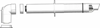 Ubbink Kit Terminal Rolux Renofit 60/100 - 60/100 - Ubbink : 229411