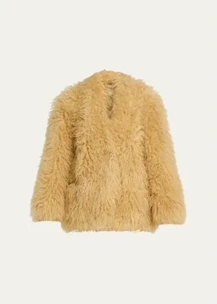 Isabel Marant Mylae Faux-Fur Coat