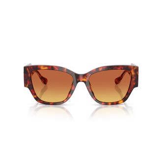 Versace 0ve4509u Oversized Square Tortoiseshell Sunglasses