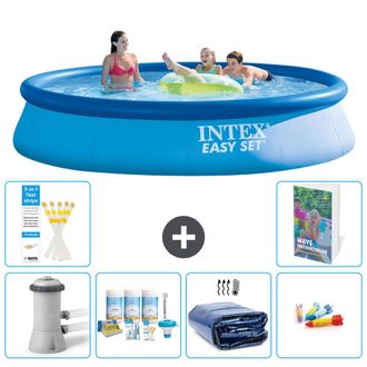 Intex Piscina Easy Set Redonda - 396x84 Cm - 7-piezas S282