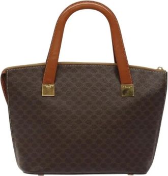 Celine Tweedehands leren handtassen - Dames - Vintage Shopper - Bruin - ONE Size - Leer - Vintage
