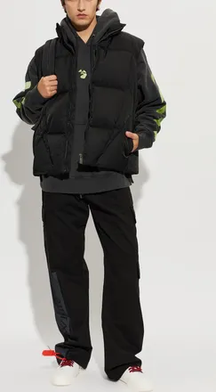 Off-white Cargo Trousers, Mens, Black