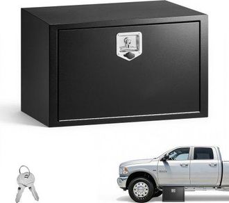 OEM Caja De Almacenaje Para Cami&oacute;n 762x457x457 Mm, Caja De Herramientas De Acero Con Cerradura Y Llaves, Para Debajo De Carrocer&iacute;a Del Cami&oacute;n, Con Asa En 