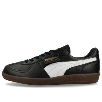 Puma Palermo Leather Made in Japan Black White 402384-01