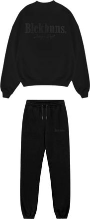 Black Bananas Jumpsuits & Playsuits, Heren, Zwart, XL, Katoen, Design Dept Crewneck Sweatsuit