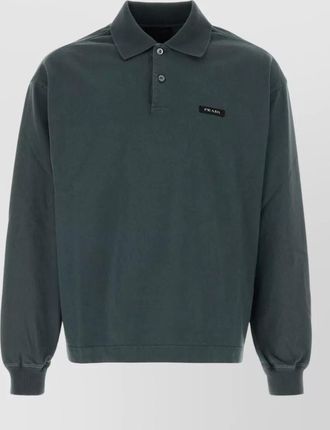 Prada cotton polo shirt