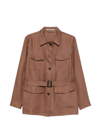 Tagliatore Womens Linen Jacket
