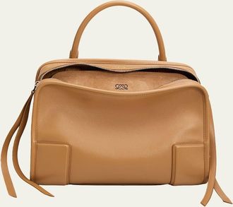 Loewe Amazona 180 Medium Leather Top-Handle Bag