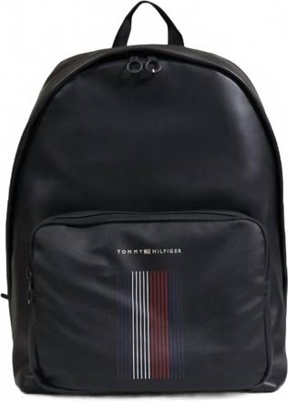 Tommy Hilfiger Womens Backpack In Black