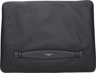 Dolce & Gabbana Grijze Stoffen Clutch Bag