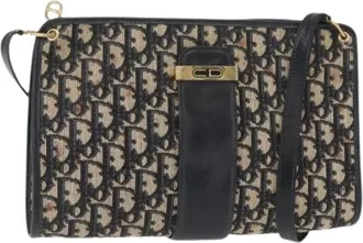 Dior Pre-owned Shoulder Bags, female, Blue, Size: ONE SIZE Pre-owned Vintage Shoulder Bag