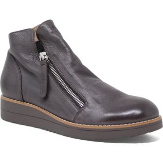 Django & Juliette Ohmy Double Zip Boot in Chocolate-Chocolate Sole at Nordstrom, Size 40