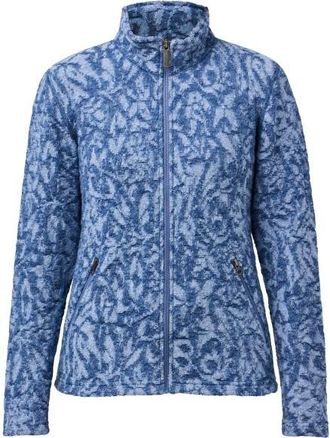 Ivanhoe of Sweden Tuva Jaquard Wolljacke f&uuml;r Damen | blau