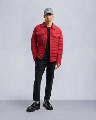 Moose Knuckles Mens Lennox Shirt Jacket