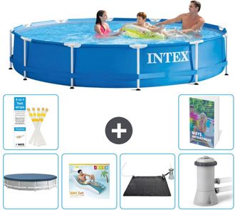 Intex Piscina Con Estructura Redonda - 366x76 Cm - 7-piezas S45