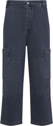 Jacquemus Navy Cargo Jeans
