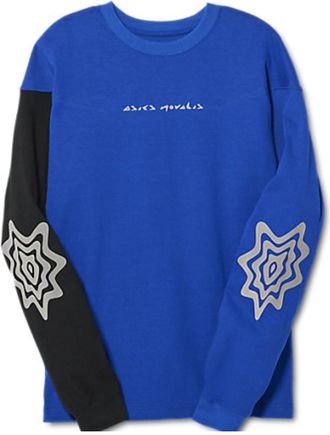 Asics Novalis Bixance Long Sleeve Top Blue Obsidian Black 2203A232-400