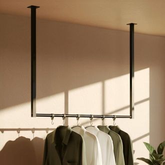 Clp Appendiabiti Fenton con 6 ganci per cappotti 80x80 cm